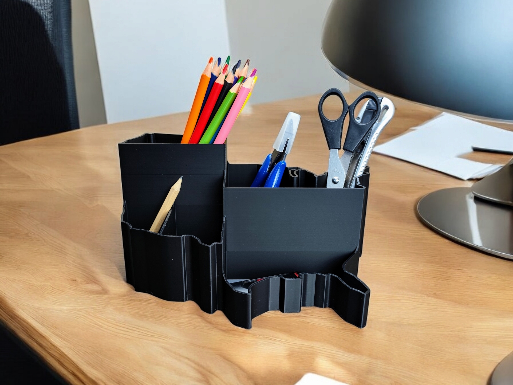 Desk Organizer U.S.A Map - Top View